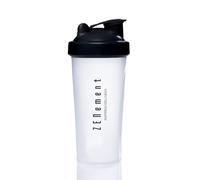 Zenement Shaker Grande Capacité 600 ml - Polypropylène Robuste et Translucide - Sans BPA ni HAA - Agitateur avec Filtre Amovible pour Meilleure Dissolution - Bouchon à Vis Antifuite