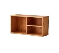 Zeng25liangOu-12 étagères d'angle Organisateur de bibliothèque Polyvalent Bureau, Support Rangement Table en Bois for fichiers Unités d'affichage