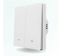 Interrupteur connecté ZENGO Zigbee 2 boutons Sans fil Sans neutre