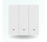 ZenGO Interrupteur sans Fil de scène ZigBee, 3 Boutons, A Pile, Compatible Alexa, Google Home, SmartLife et Tuya