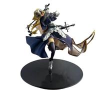 ZENGON Jeanne d'Arc Figurine support standard - Statue d'anime de 19 cm de haut, pièce de collection sur le thème Saintly