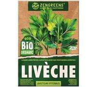 ZenGreens® - Graines de livèche bio - Graines d'herbes aromatiques à cultiver facilement au jardin, sur le balcon ou en cuisine - parfaites pour débutants - Ache des montagnes