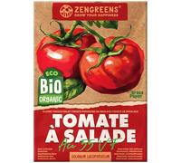 ZenGreens® - Graines de tomate ronde bio - Semences potagères - Graines de légumes pour une culture facile au jardin, sur le balcon ou dans un potager surélevé - Ace 55 VF