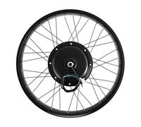 ZENGRICE Kit Conversion Vélo Électrique, Moteur Roue Libre 48V 1500W, Conversion Fat Bike 26 Pouces, sans Balais Couple 55Nm, pour Montagne Ville Trail, Ip54 Étanche LCD Intelligent