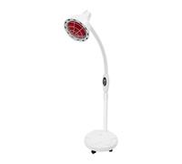 ZENGRICE Lampe Infrarouge 275W, Lampe Chauffante Infrarouge, Lampe avec Télécommande, Hauteur Réglable 49-63'' et Rotation 360°, Écran LED, Roulettes Silencieuses Pour Salon de Beauté, Spa, Domicile