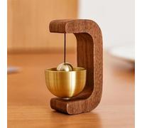 Zengrip Sonnette de porte magnétique japonaise avec vibrations zen uniquement, conçue pour répandre l'énergie positive et calme, cadeau de pendaison de crémaillère