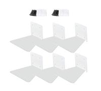 Zengshy Organisateurs de livresÉtagère Flottante 3 pièces pour Mur, Gain de Place, Support d'étagères, bibliothèque Flottante Invisible, Organisateur d'entrée de bibliothèque