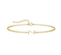 ZENGSING Lettres Bracelets Femmes Filles Lettre Bracelet Initial Réglable Bracelets élégants A-Z Capital Initial Charme Bracelet Bracelet Or Cadeaux pour Femmes Filles (Z)