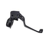 zengxi Levier de frein Levier d'embrayage tête de mort avec support montage pour moto pour Harley pour Davidson Dyna Softail