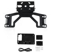 zengxi Support de téléphone pour Moto Support de téléphone Noir pour navigateur GPS pour pour versys 1000 pour versys 1000, 2019, 2020, 2021, 2022, Accessoires, Support de Navigation(A Set)