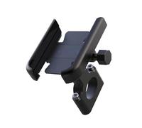 zengxi Support de téléphone pour Moto Support de téléphone Portable pour Moto navigateur GPS rétroviseur Support de Guidon pour Honda pour Forza 125 250 300 350 750(H Black)