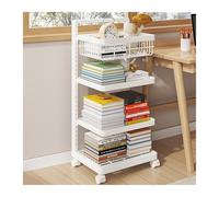 ZENGXJYCQINGJIANG classeur Support de Stockage fichiers du Sol au Plafond, Support données Mobile et réglable, Roues Multicouches Rangement de Bureau