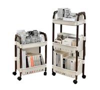 ZENGXJYCQINGJIANG classeur Support de Stockage fichiers Mobile, Support collations Livres, bibliothèque Simple à côté du Bureau au Sol Rangement de Bureau(86cm)