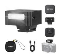ZENIKO ZF08 Mini Flash Speedlite pour Appareil Photo Flash GN16,5 Niveaux de Puissance,CCT 6500k ±200k avec Fixation Universelle ＜3s Fast Recycling pour Sony/Canon/Nikon/Panasonic/Olympus(Black,ZF08)