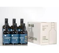 Zenit Huile d’olive vierge extra Monocultivar Tonda Iblea, bio, extraction à froid, sicilienne, coffret de 6 bouteilles en verre de 500 ml chacune