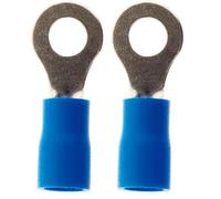 Zenitech - 10 cosses bleu rondes 4 mm (Lot de 2)