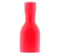 Zenitech - 10 cosses clips femelles isolés rouge