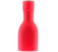 10 cosses clips femelles isolés rouge - Zenitech