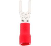 Zenitech - 10 cosses fourches Ø3mm - Rouge