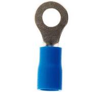 Zenitech - 10 cosses bleu rondes 4 mm