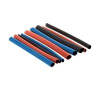 Zenitech - 18 gaines thermo rétractables pour fils et cosses Ø1,6mm à Ø5mm