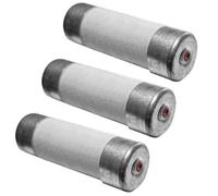 Zenitech - Lot de 3 Fusibles Céramiques 8,5x31,5 - Protection pour Circuit Électrique - Intensité Max 20A - Voyant de Surtension - Certifié NF - Blanc