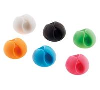 Zenitech - 6 clips auto-collants pour cordons et câbles