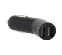Zenitech - Adaptateur Allume-Cigare Double USB - Puissance 3,1A - Charge Rapide et Sécurisée pour Appareils Mobiles - Compatible Tous Modèles - Noir