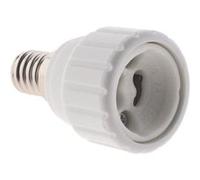 Zenitech - Adaptateur de douille E14 vers GU10 à visser - ignifuge - Blanc blanc G