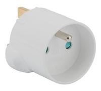 Zenitech Adaptateur France vers Angleterre – 13A 250V – Fusible brochable