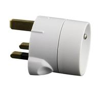 ZENITECH Adaptateur France vers UK blanc