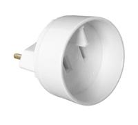 ZENITECH Adaptateur USA vers Euro blanc