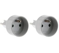 Zenitech Adaptateur Voyage France/Suisse (Lot de 2)