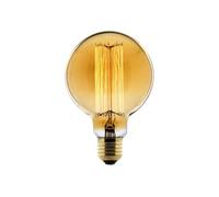 Ampoule Déco filament carbone Globe Ø95 25W E27 2700K (blanc chaud)