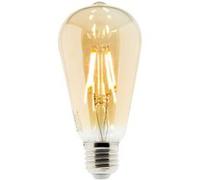 elexity - Ampoule Déco filament LED ambrée 4W E27 400lm 2500K - Edison Ambrée