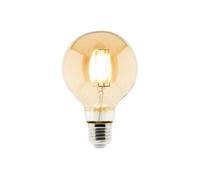 Zenitech - Ampoule déco filament LED ambrée 6W E27 -