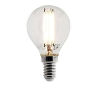 Elexity - Ampoule Déco filament LED Sphérique 4W E14 470lm 2700K (blanc chaud)