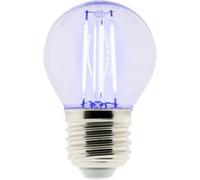Ampoule LED Déco filament bleu 3W E27 Sphérique