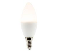Zenitech - Ampoule LED E14 flamme 5,2W - Blanc chaud - 470lm 2700K blanc G