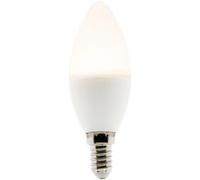 Zenitech - Ampoule LED E14 flamme 5,2W - Blanc chaud - 470lm 2700K blanc G