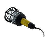 Zenitech Baladeuse plastique filaire 60W E27 sans ampoule 5m - Noir