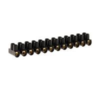 Zenitech - Barrettes 12 plots Noir dimensions 6mm²