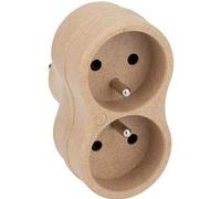 Zenitech - Biplite recyclée bioplastique - 2x16A - Beige G
