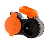 Zenitech - Bliplite pour extérieur étanche IP44 2P+T avec accroche - Orange