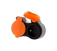 Zenitech - Bliplite pour extérieur étanche IP44 2P+T avec accroche - Orange