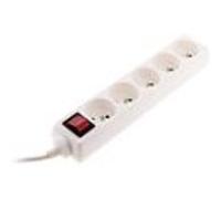 Zenitech - Bloc multiprise 5x16A 2P+T interrupteur - blanc Blanc G