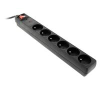 Bloc parafoudre 6x16A + Interrupteur 1,4m 3G1,5mm²- Zenitech