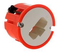 Zenitech - Boîte DCL Applique Murs Creux placo Ø54mm - Rouge