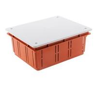 Boîte de dérivation à encastrer 160 x 130 x 70mm - Rouge - Zenitech