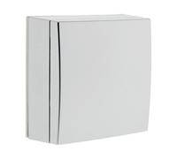 Zenitech - Boîte de Raccordement Électrique Saillie - Appareillage sans Vis Apparente - Compatible Moulures Standards - Installation Facile - Certifiée CE - Gris